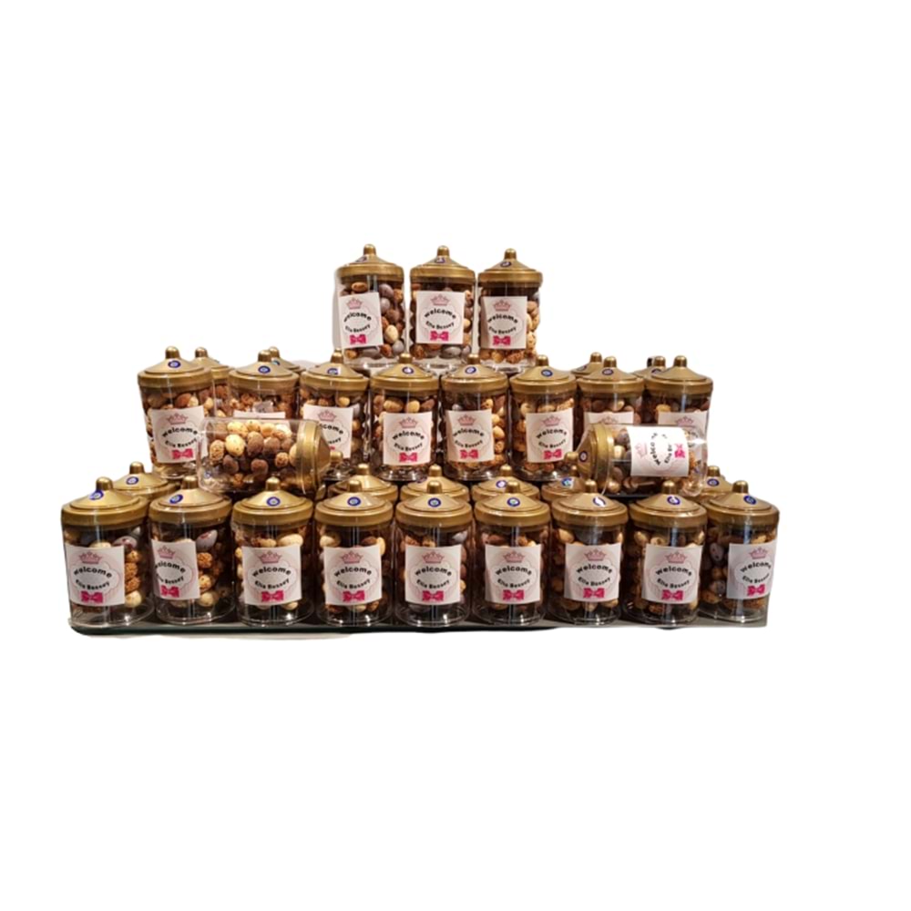 Hediyelik Silindir Mika Kutu Şekirdek 120 Gr