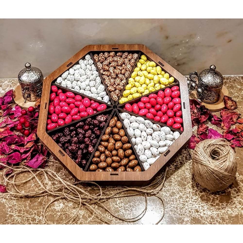 Battalgazi Şekirdek Ahşap Hediyelik Kutu 1550 Gr