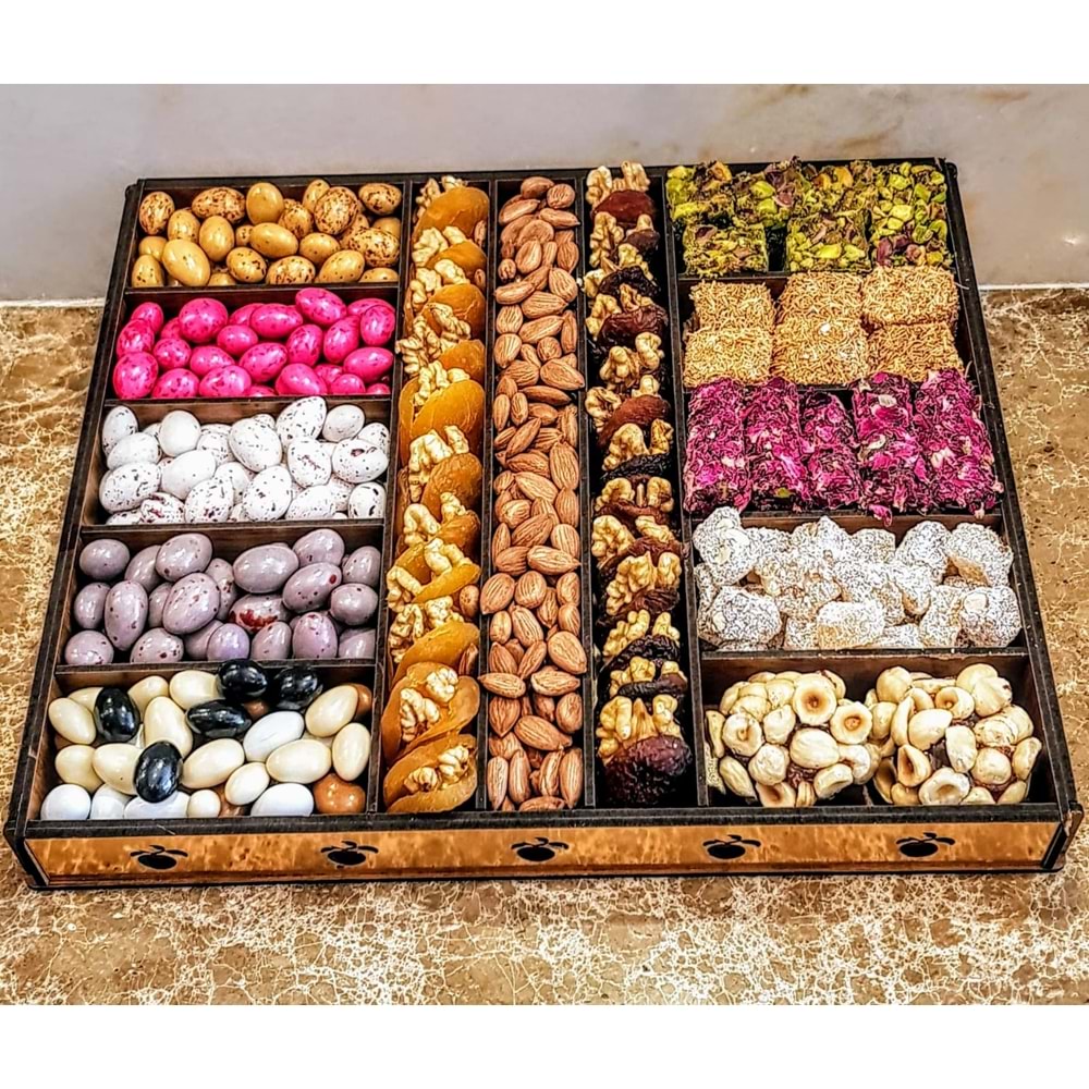 Pütürge Hediyelik - Ahşap Tepsi 2300 Gram