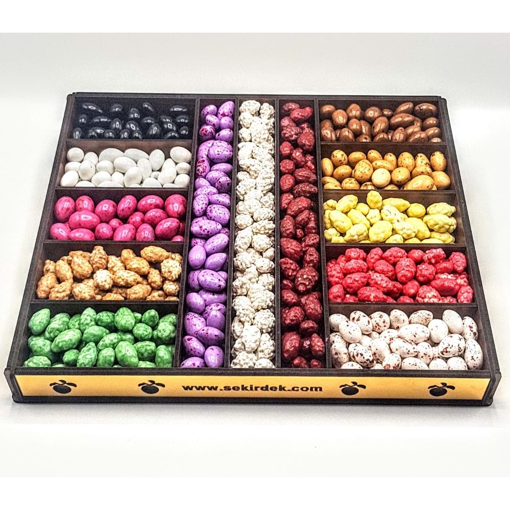 Pütürge Hediyelik Şekirdek - Ahşap Tepsi 1900 Gram