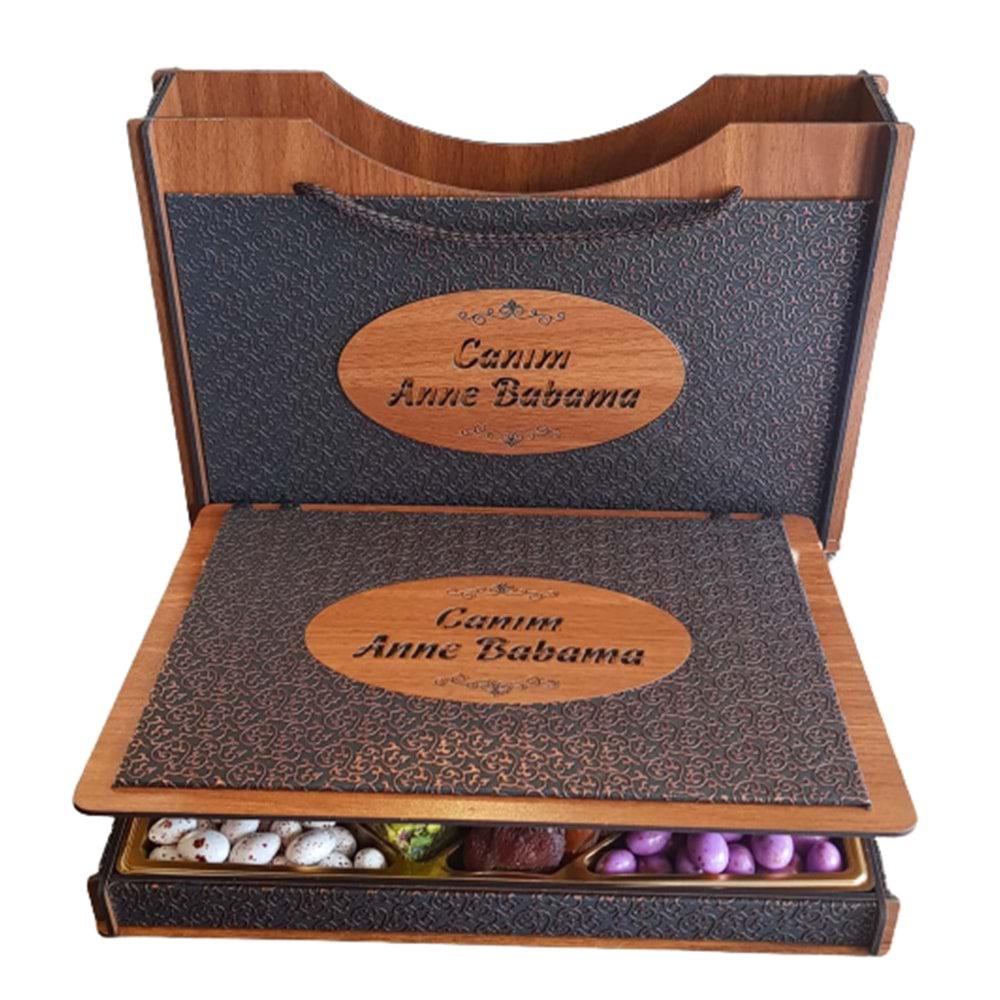 Platinum Hediyelik Lezzetler (Kutu ve Çantası Ahşap)