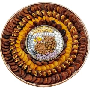 BOSS Bakır Tepsili Özel Hediyelik Kayısı