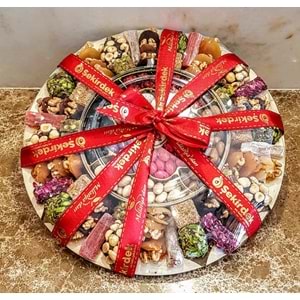 7Tepe Hediyelik Kayısı Tepsisi Yonca 2200 Gr