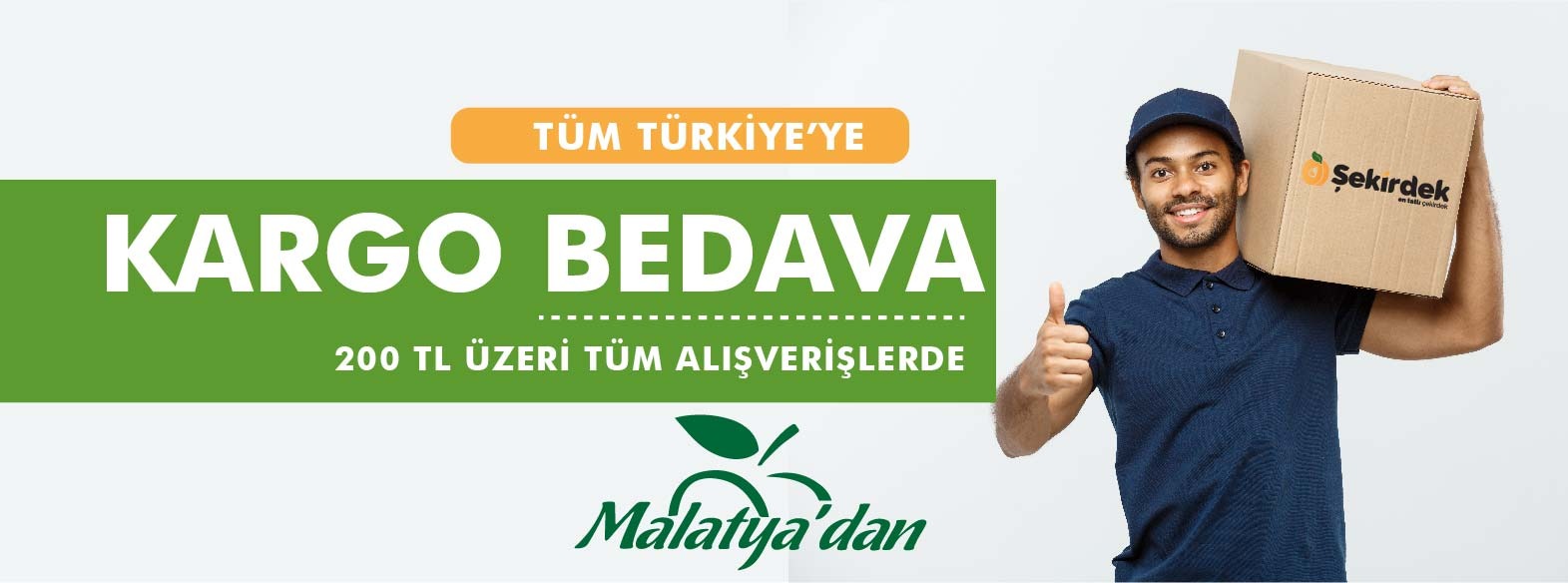 Web Sitemizden Verdiğiniz Siparişlerinizde Sepet Tutarınız 200 TL ve Üzerindeyse Kargo Ücretsiz