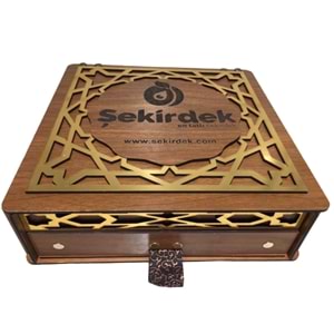 Arslantepe Çoko Hediyelik Çekmeceli Ahşap Kutu 2800 Gr